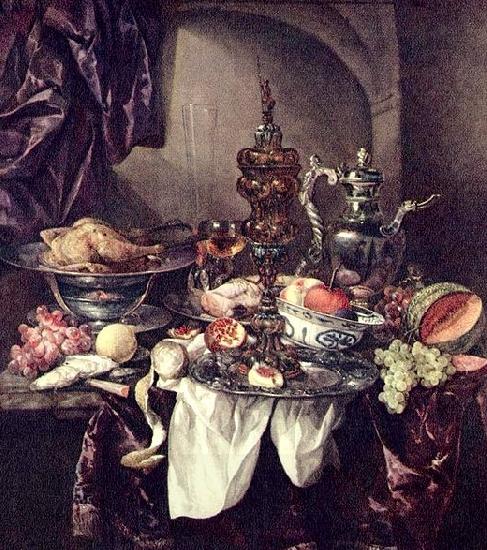 Abraham van Beijeren Still life with fruit oil painting picture